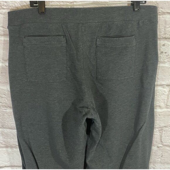 PureJill J Jill Gray Sweatpants Size Large Soft Pima Cotton Modal Pull On Pocket - Picture 5 of 8